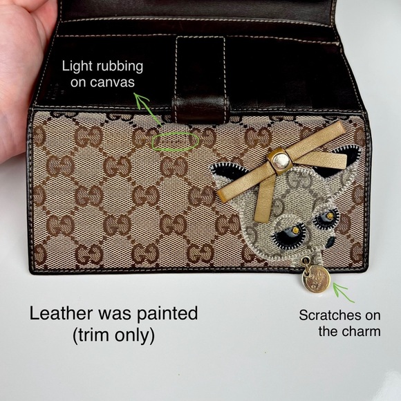 Gucci Guccioli Chihuahua Wallet - Picture 5 of 8